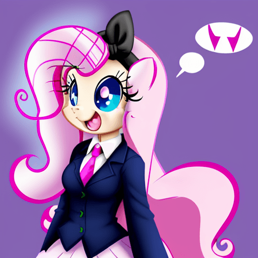 AI generated: pinkie pie establishes an anarchist country