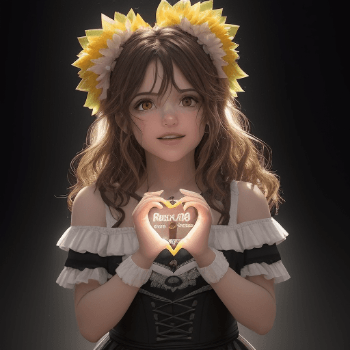 AI generated: En el centro de la escena, un camarógrafo con un corazón de león, su figura fuerte y decidida contra...