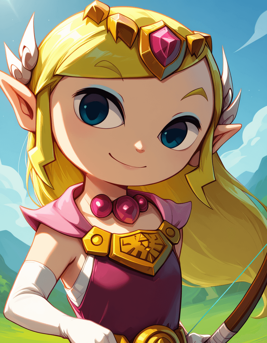 Toon Zelda (Illustrious & Pony)