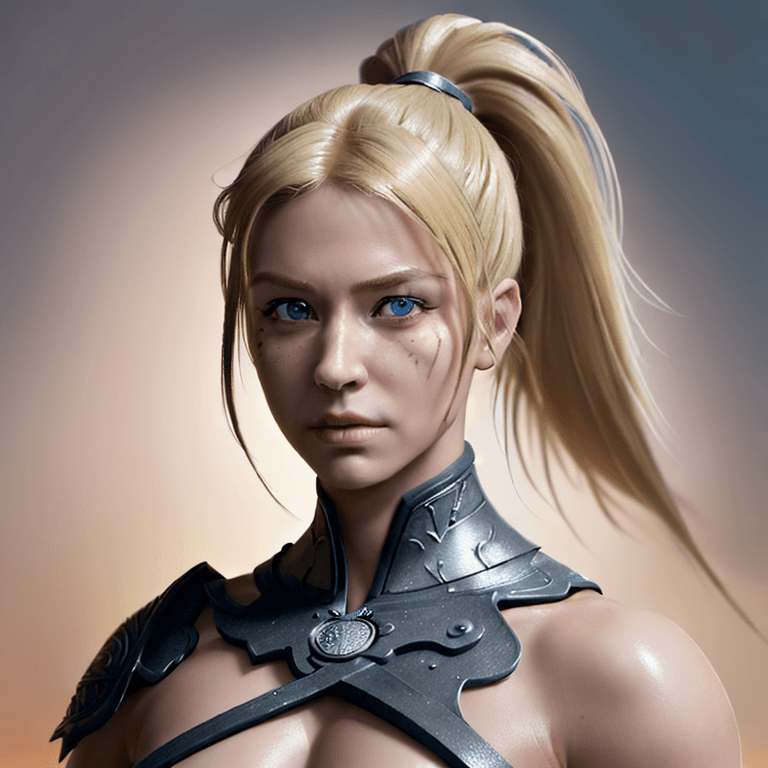 AI generated: warrior muscles pose portrait, insanely detailed, highest quality, concept art, 4k, high sharpness, ...