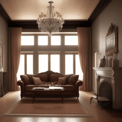 AI generated: High resolution photography interior design