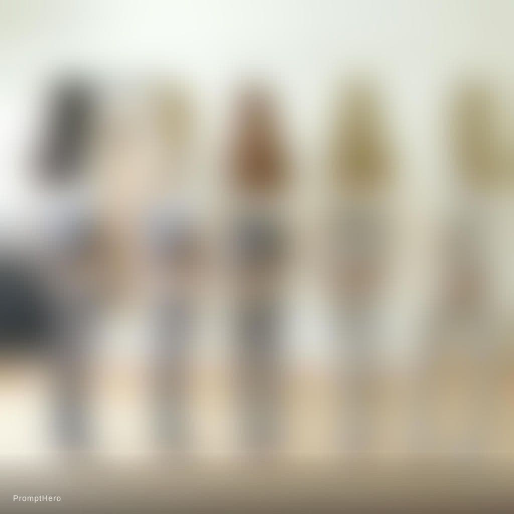 AI generated: All lady wearing grey colored knee high nylon socks.