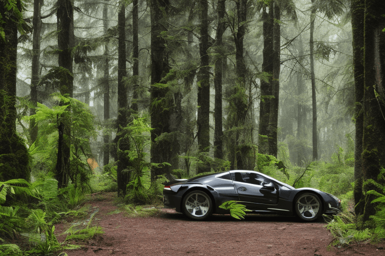 AI generated: Exotics in the forest