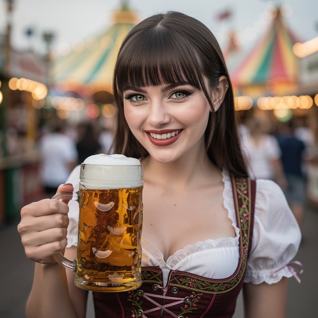 AI generated: (brunette woman), (visible huge tits:1.32), voluptuous, oiled breasts, pointy tits, bangs, fringe, p...