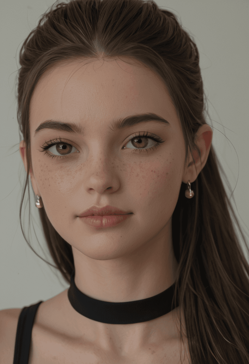 AI generated: Hyperrealistic art close-up of a stunning fashion model,ultra-realistic portrait,shot on a Sony A7II...
