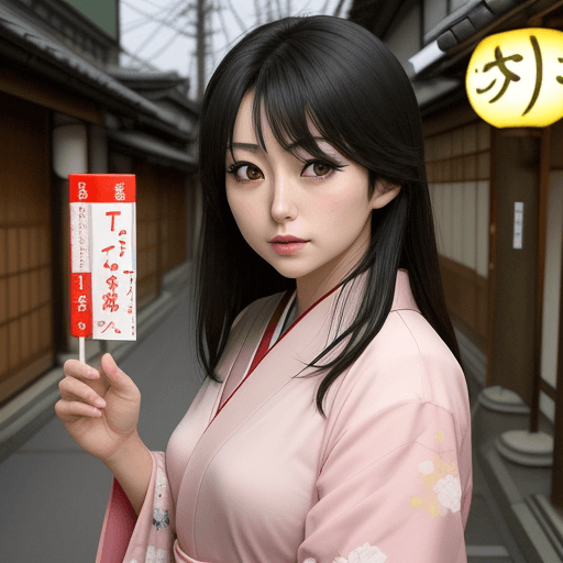 AI generated: Looks like Japan AV actress Kaoru tsnoda