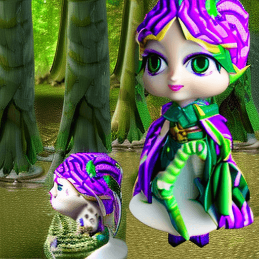 Stable Diffusion prompt: forest elf