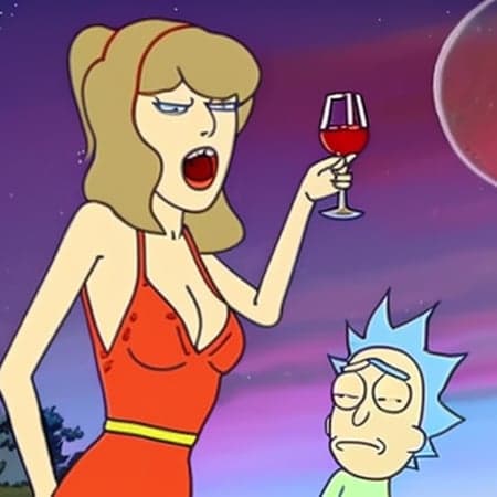 Rick and Morty Style