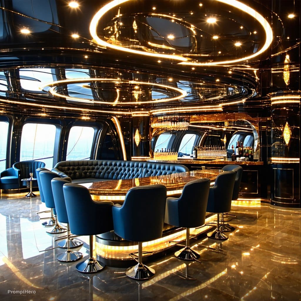 AI generated: Vip saloon 