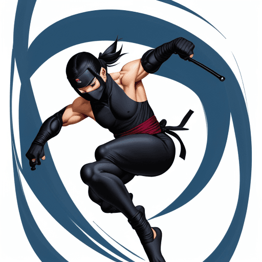 AI generated: A ninja, in the style of Takeshi Murata--q 2 --s 750 --v 5.2