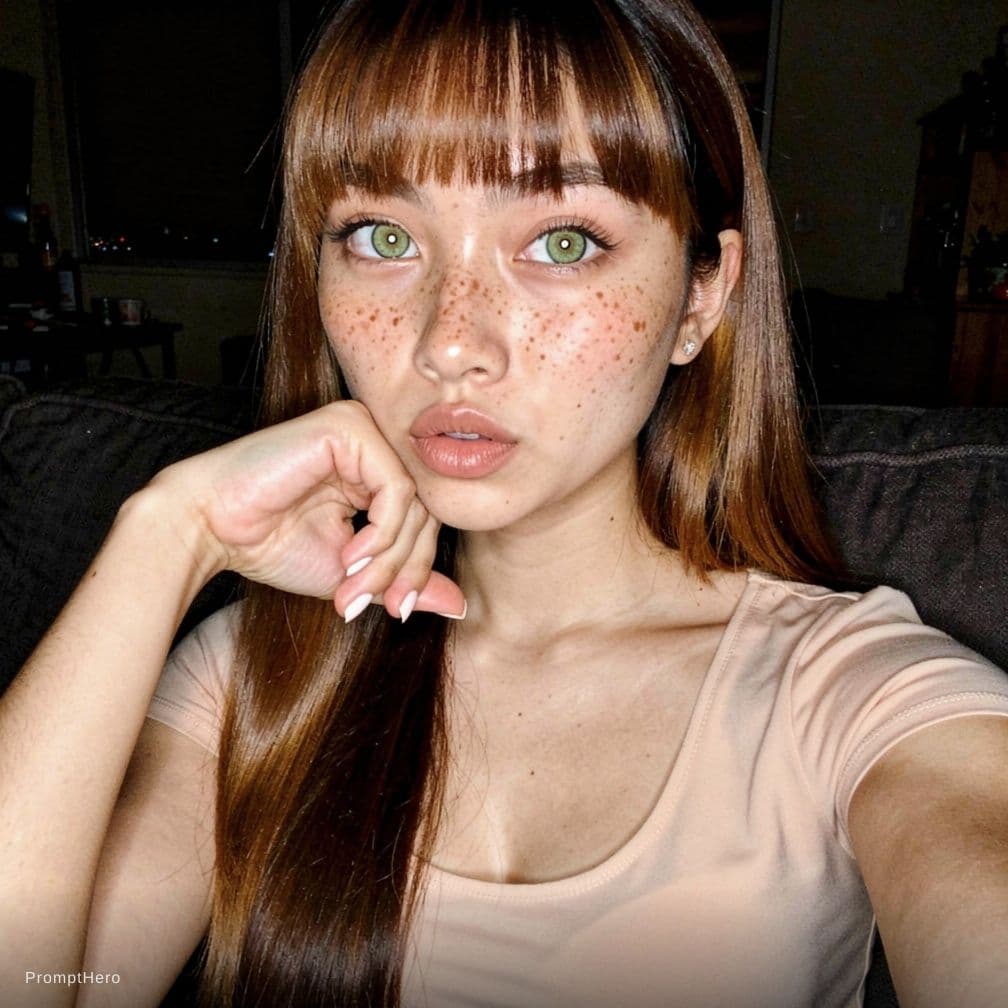 AI generated: {
  "action": "generate_image",
  "parameters": {
    "prompt": "An ordinary, amateur iPhone selfie ...