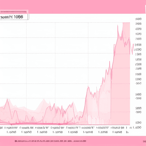 AI generated: isin graph LU0260870158, investment graph in pink color for the last 10 years
