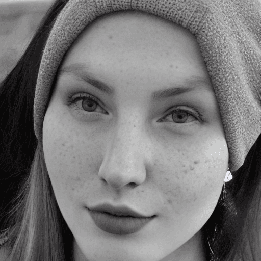 AI generated: Hyper realistic, 18 year old, freckles