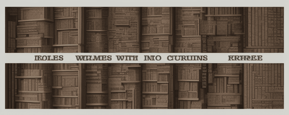 AI generated: Collage of titles, big writings, small and large words, many floors, overlap. confusion of writings,...