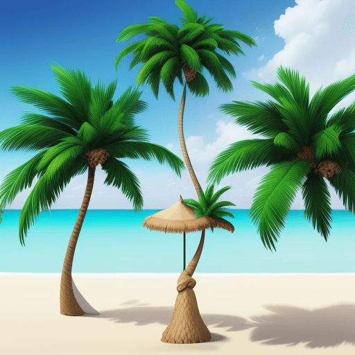 AI generated: palm tree
