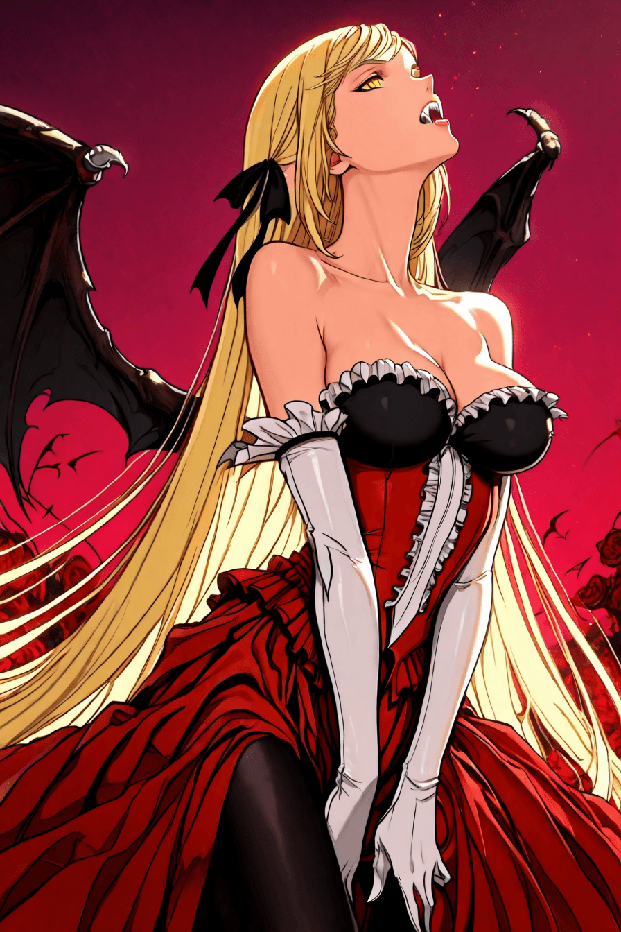 Beautiful darkness style illustriousXL/ZImageTurbo/Flux