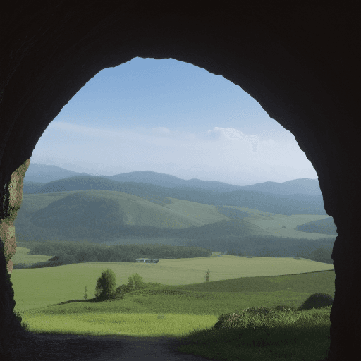 AI generated: Beautiful country 