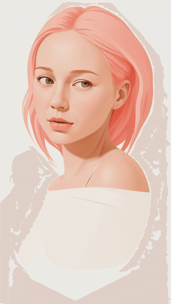 AI generated: (best quality, ultra-detailed, realistic:1. 2) Gemma, clean lines, minimalist artwork, vibrant color...