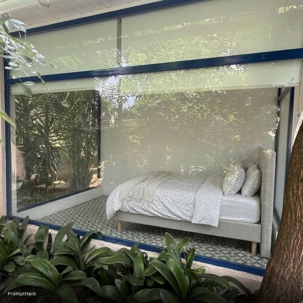 AI generated: Rotate the bed by 90 degrees