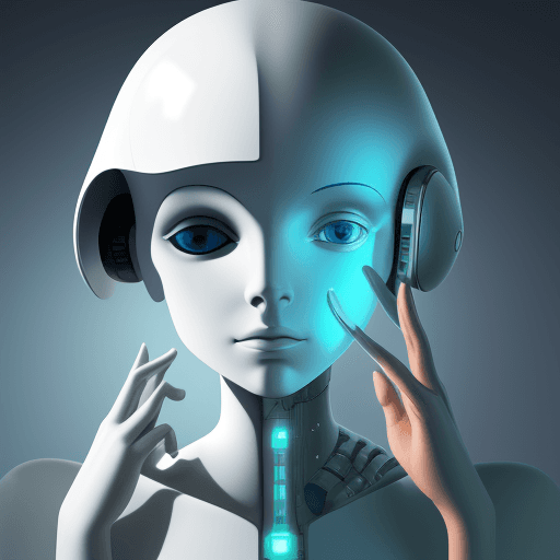 AI generated: Et l'être humain créa l'intelligence artificielle.