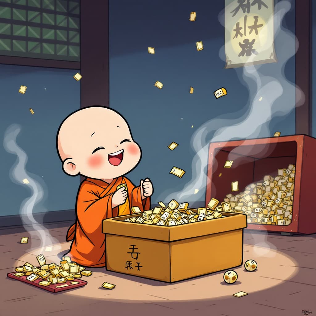 AI generated: Illustrated using Japanese animation. It provides believers with tools for divination. There are abo...