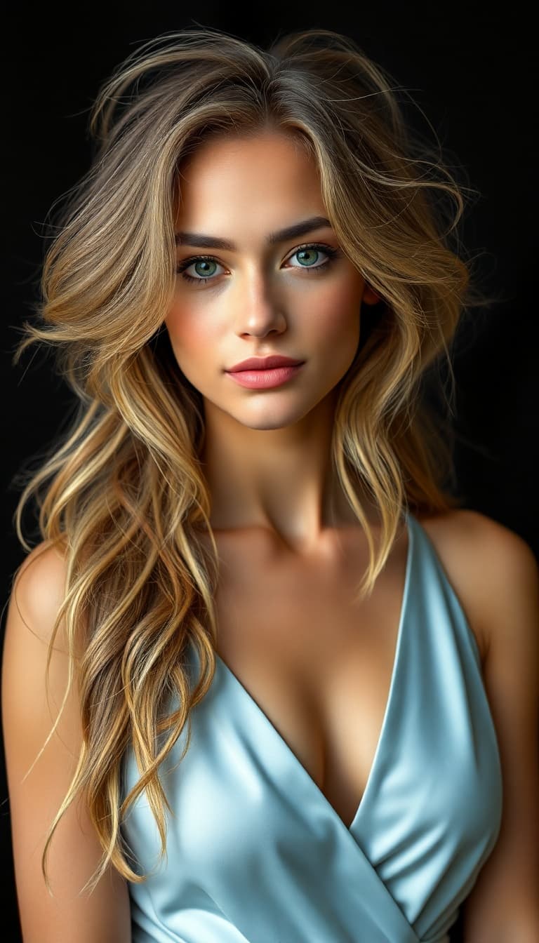 AI generated: "Image is a full-body portrait captured with a Sony A1 50.1 mb using a 26mm prime lens, featuring A ...