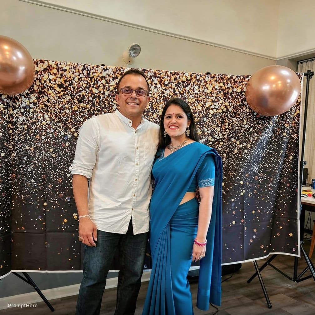 AI generated: Make the saree more hot and revealing