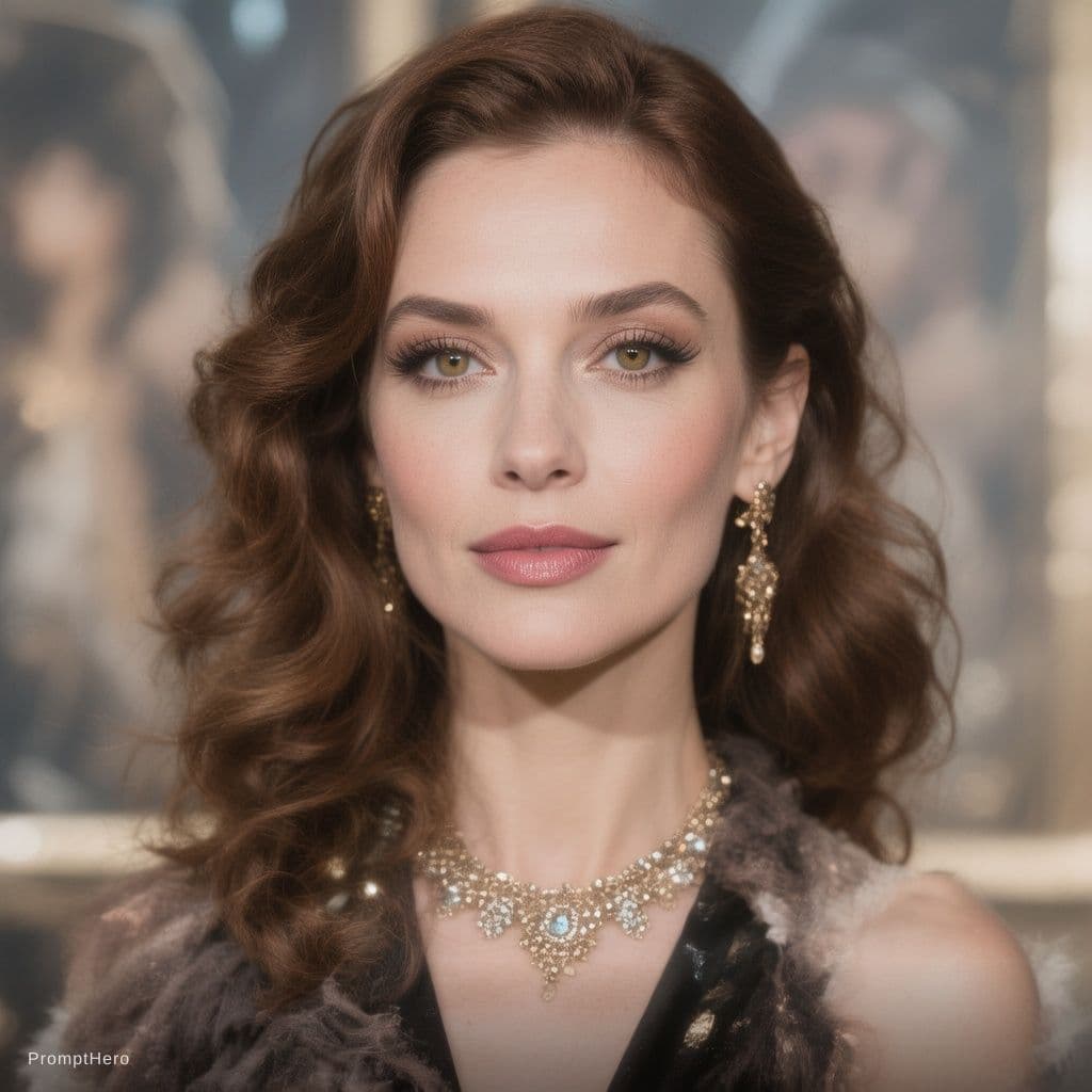 AI generated: Janet lupo at glamourcon