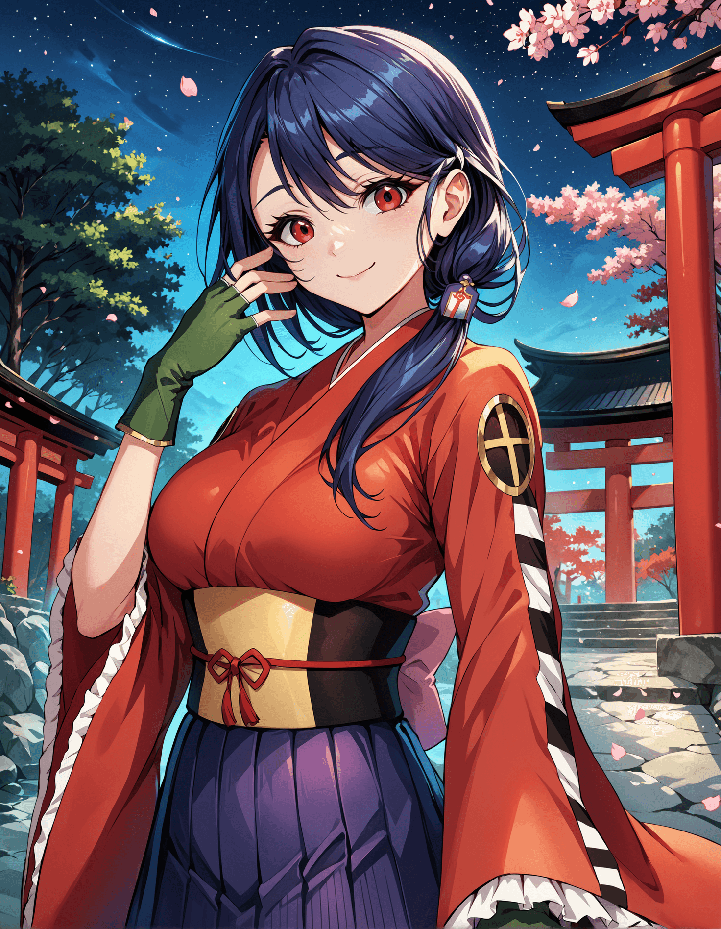 [IL/Pony/SD1] Mikoto Tsubaki (Puella Magi Suzune Magica) | 美琴 椿
