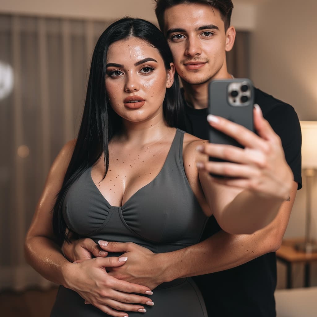 AI generated: realistic, selfie sex POV, girl, long black hair, 1girl,1guy hardcore-anal-sex,  Hardcore, Naughty p...