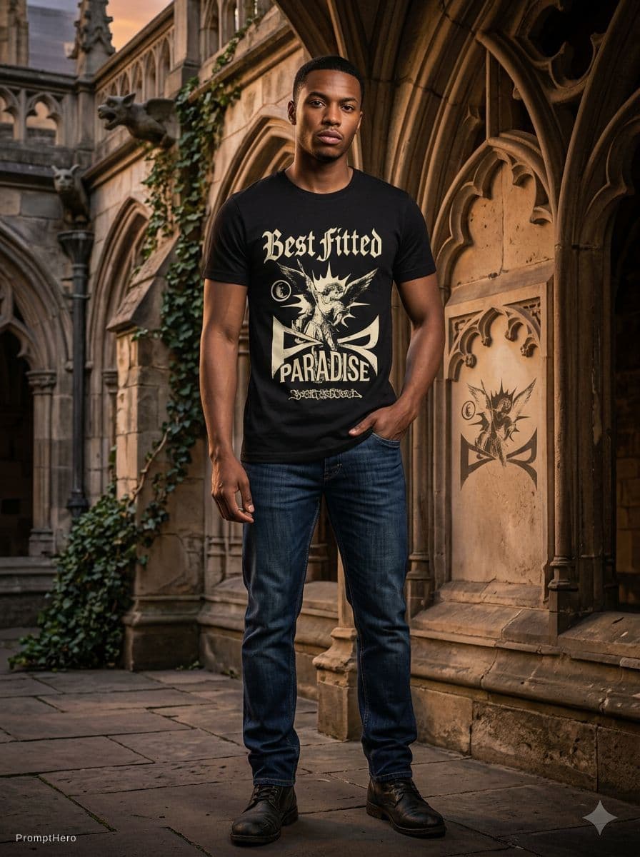 AI generated: Man model
