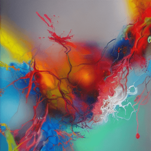 AI generated: Nothing really matters, hyperrealist abstract painting, extremely detailed