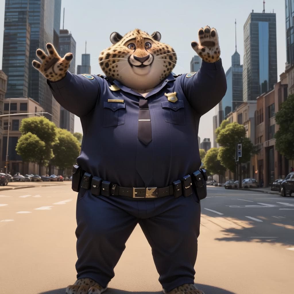 Benjamin Clawhauser (Zootopia) - Image 6