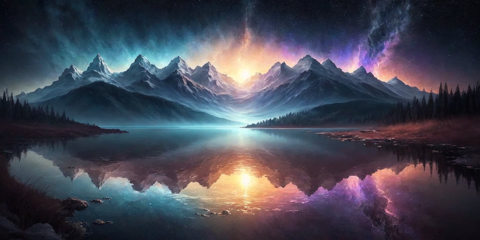 AI generated: Imagine a canvas before you, blank and eager to be transformed. Picture a stunning landscape, an eth...