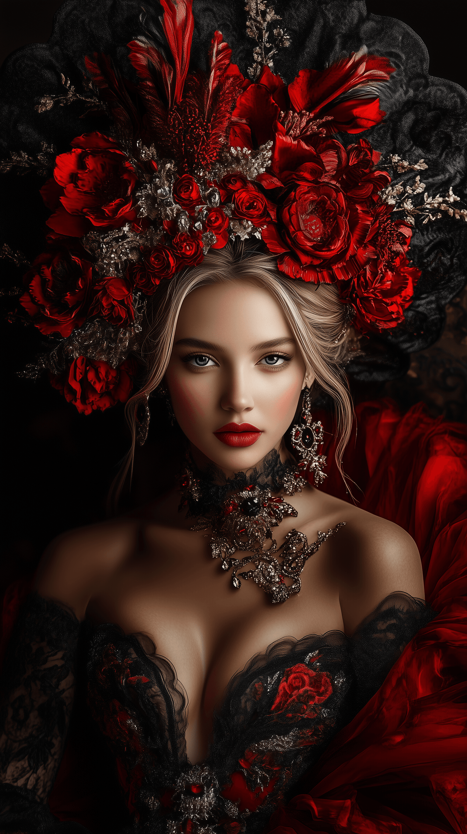 AI generated: Timeless Couture In Modern Elegance