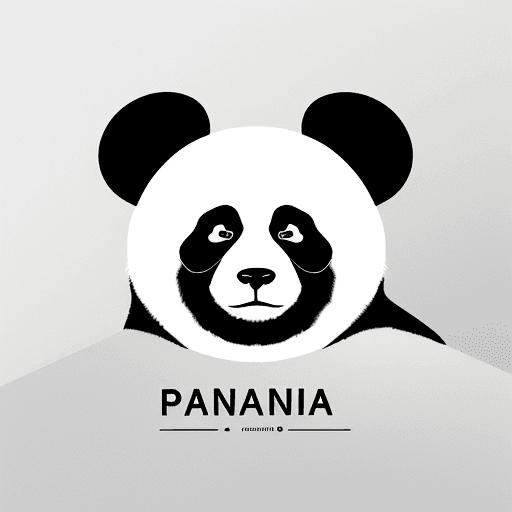 AI generated: Create a modern and minimalist logo for a film company, using shades of black and white. Include a p...