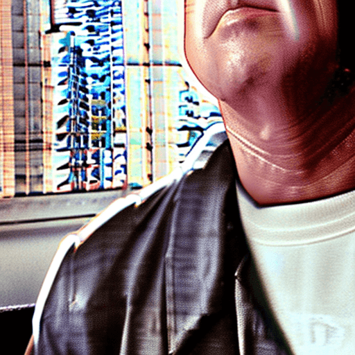 AI generated: Create an image of a movie poster, A grown up Ralphie from A Christmas Story, but in an homage of Jo...