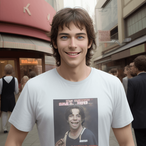 AI generated: smile, man, told, nice ,like movie
