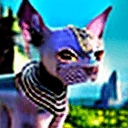 AI generated: <lora:ironcatlora5Sphynx_v10:0.7> ((best quality)), ((masterpiece)), (detailed), sphynx cat wearing ...