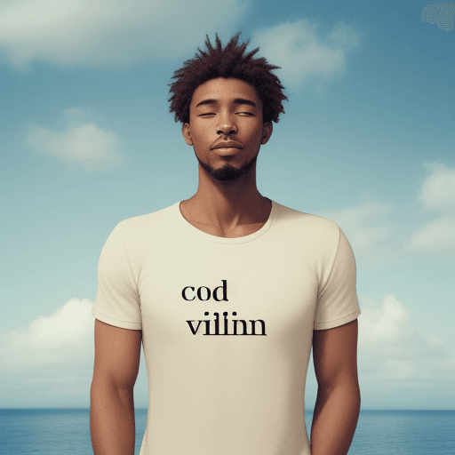 AI generated: calm man , good vibes, soft