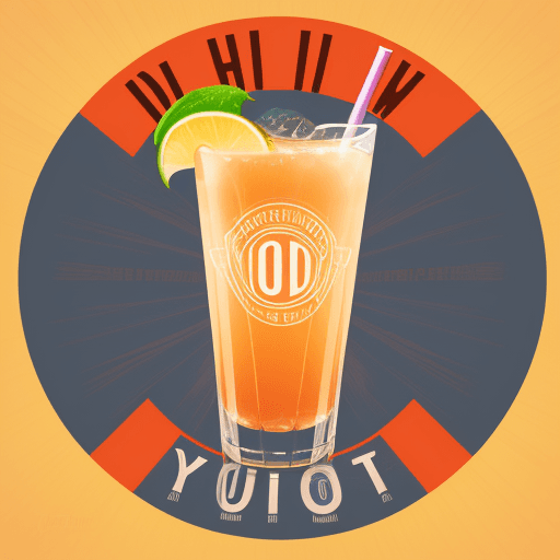 AI generated: logo drink of youth 