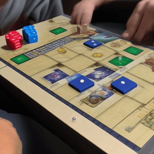 AI generated: Imagine a board game that would be accessible to disable people and give more details on the compone...
