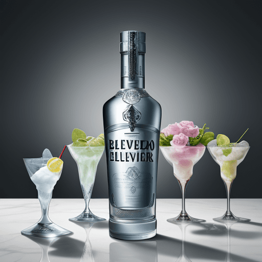 AI generated: Ad campaign of belvedere vodka. Product photo --v 5.1 --ar 3:4 