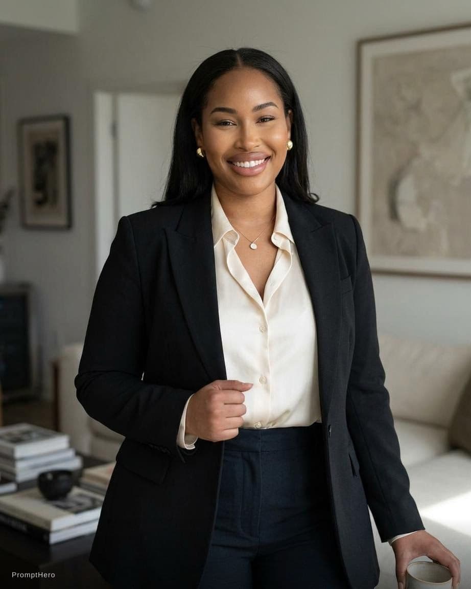 AI generated: sexy mature black women