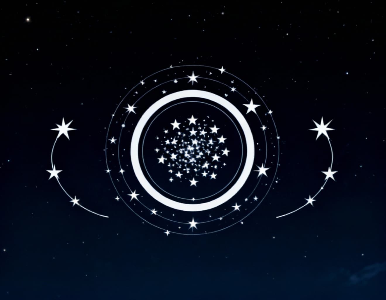AI generated: Turn this into a star constellation.