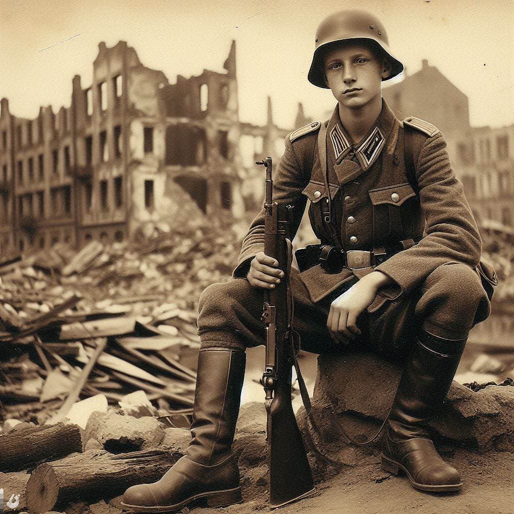 AI generated: German soldier 1942