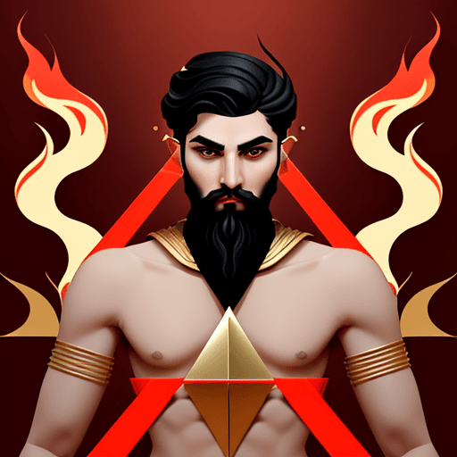 AI generated: Siavash Minimal Pattern: "Create a minimalist pattern inspired by Siavash, the legendary Persian her...