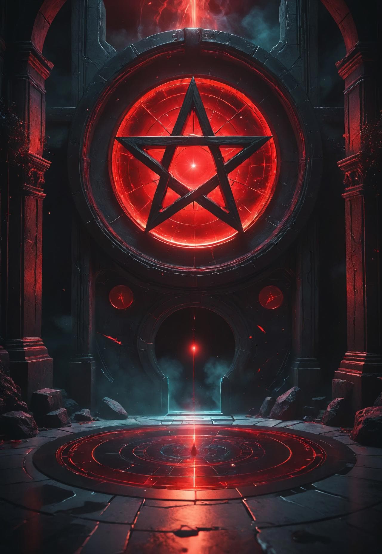 detailed Dark dire prophecy - XL
