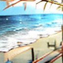 AI generated: beach
