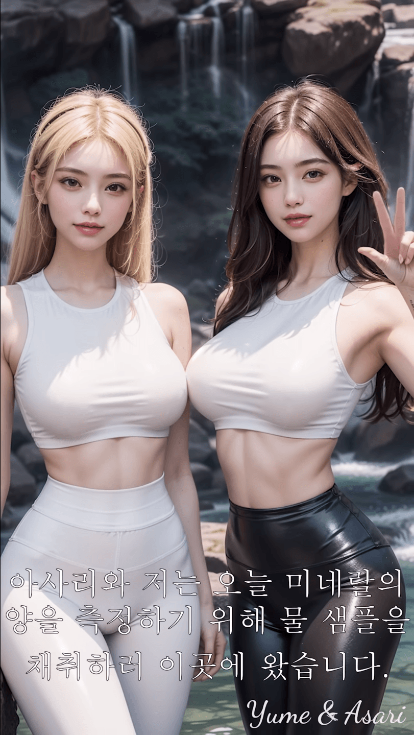 AI generated: Immortalize the scene of connection and joy with this endearing image. Visualize two Asian women in ...